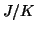 $J/K$