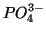 ${PO_4^{3-}}$