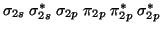 $\sigma_{2s}\;\sigma_{2s}^{\ast}\;\sigma_{2p}\;\pi_{2p}\;\pi_{2p}^{\ast}\;\sigma_{2p}^{\ast}\;$