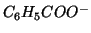 $C_6H_5COO^-$