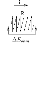 $\textstyle \mbox{%\input{ohm_drop.pstex_t}}$