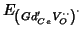 $E_{\left(Gd_{Ce}^\prime{}V_O^{\cdot\cdot}\right)^\cdot}$